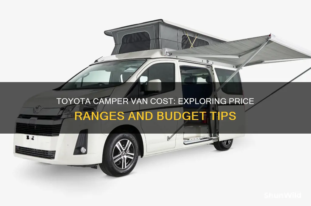 how much is a toyota camper van