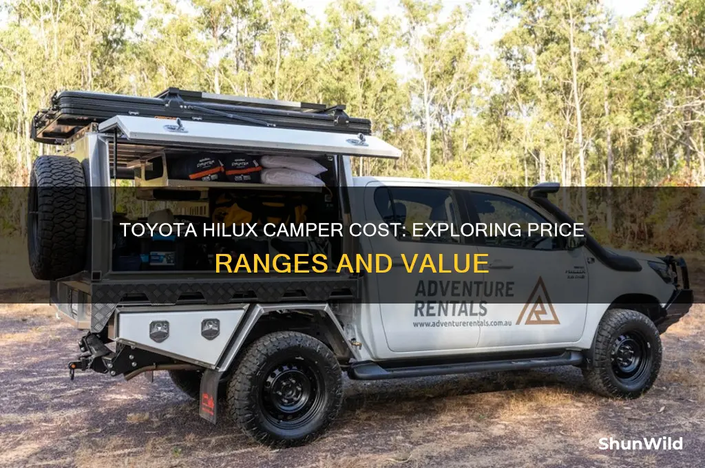how much is a toyota hilux camper