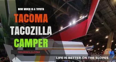 Toyota Tacoma Tacozilla Camper Price: What to Expect