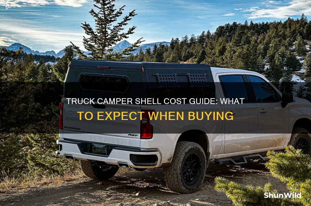 how much is a truck camper shell