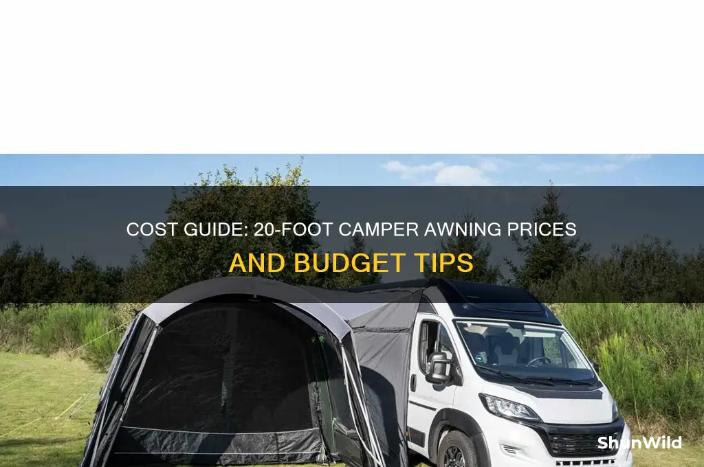 how much is a twenty foot camper awning
