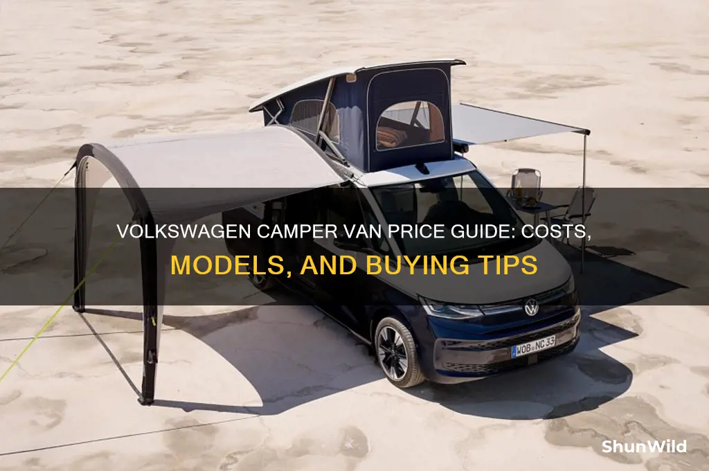 how much is a volkswagen camper van