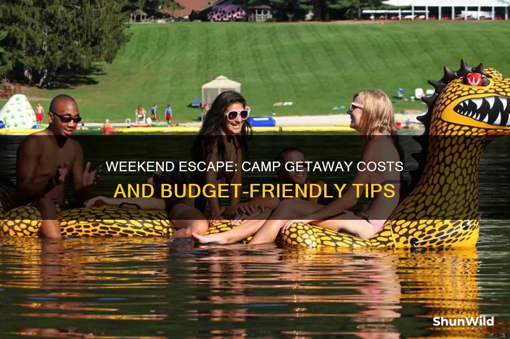 how much is a weekend at camp getaway