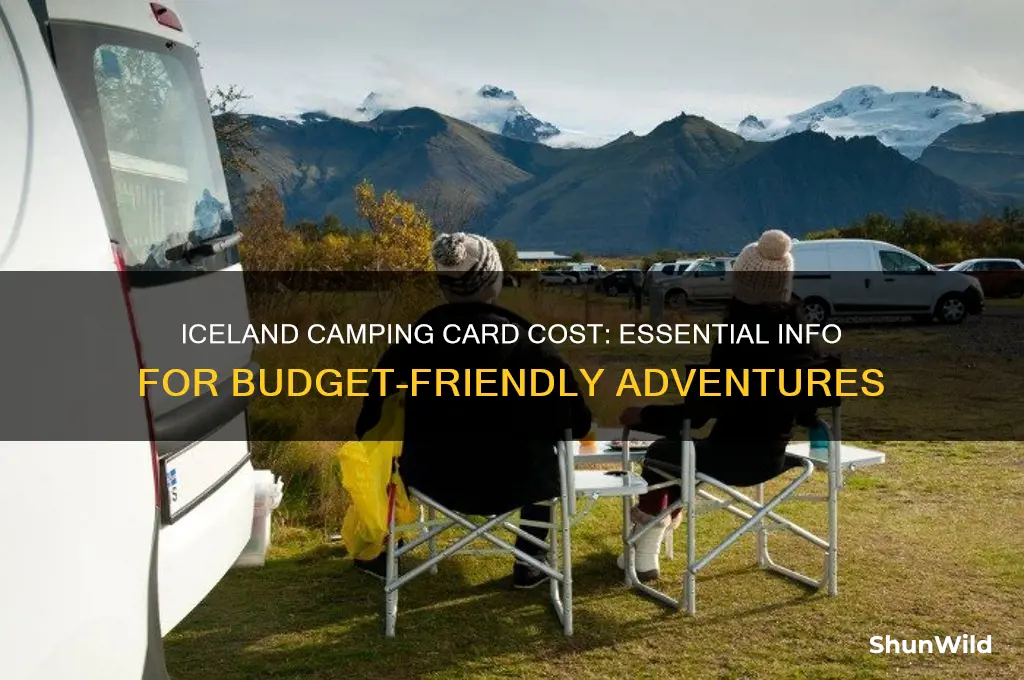 how much is an iceland camping card