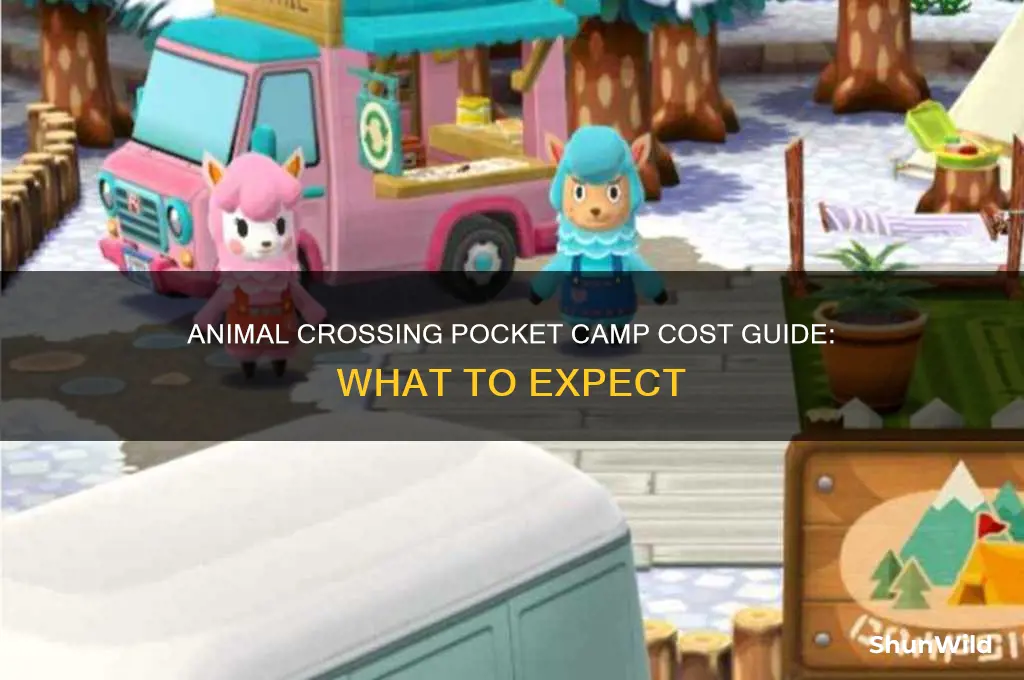 how much is animal crossign pcket camp