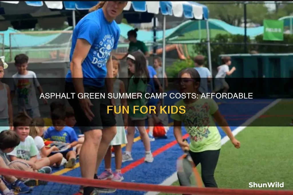 how much is asphalt green summer camp