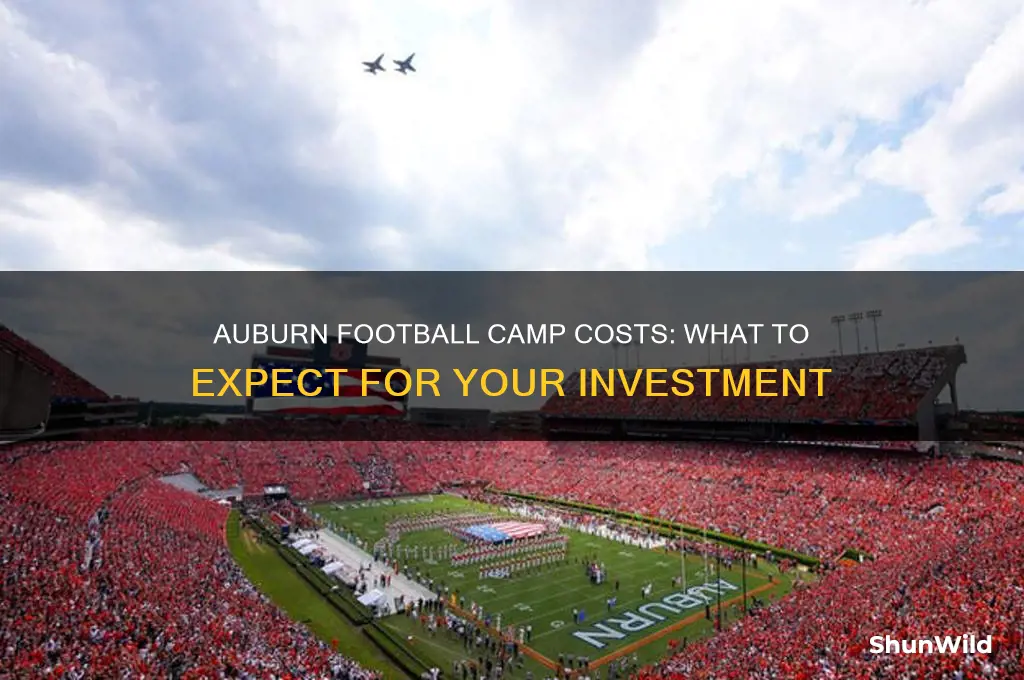 how much is auburn football camp