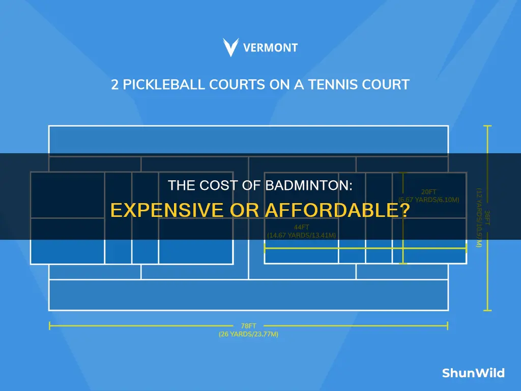 how much is badminton