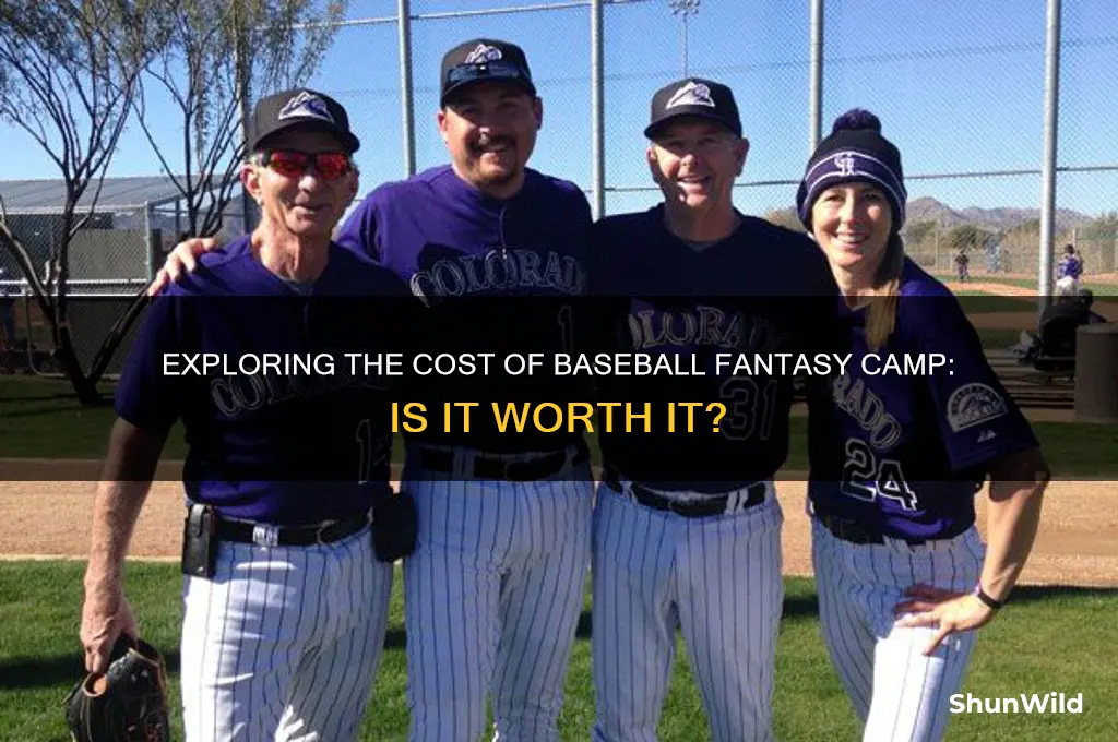 how much is baseball fantasy camp