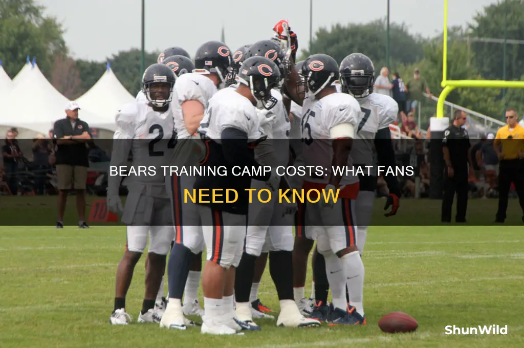 how much is bears training camp