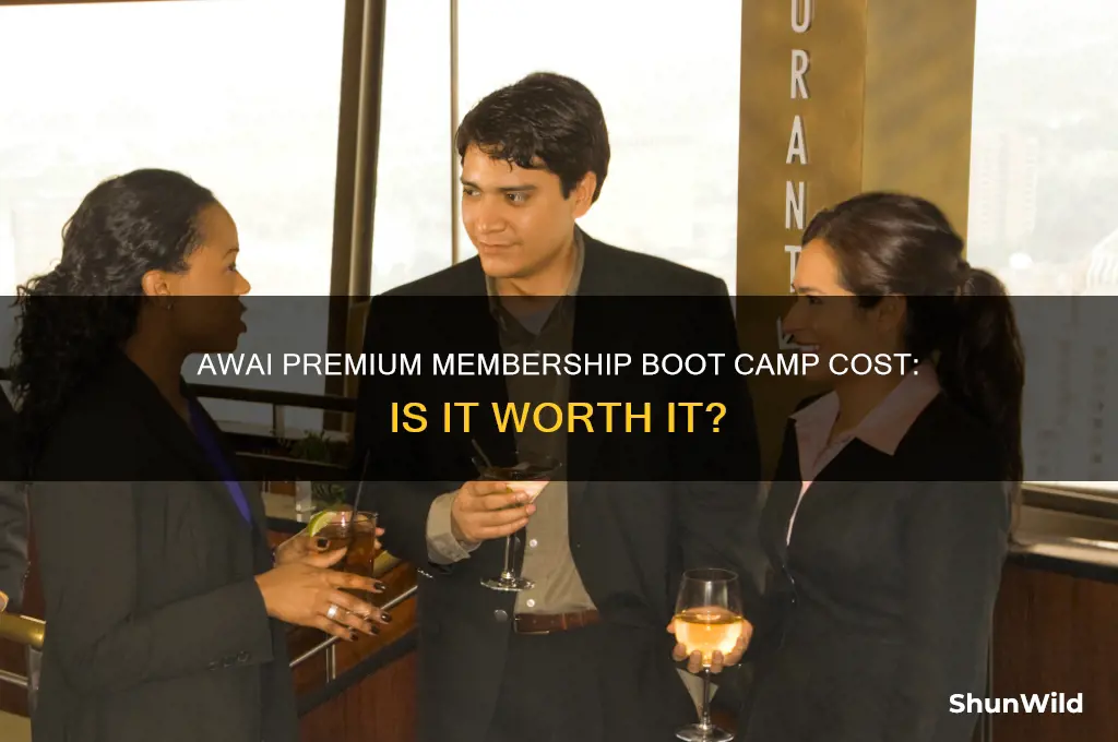 how much is boot camp for premium awai membership