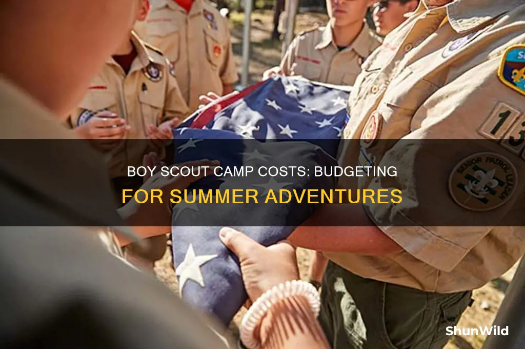 how much is boy scout camp