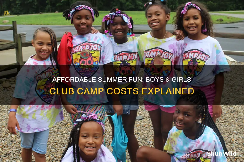 how much is boys and girls club summer camp