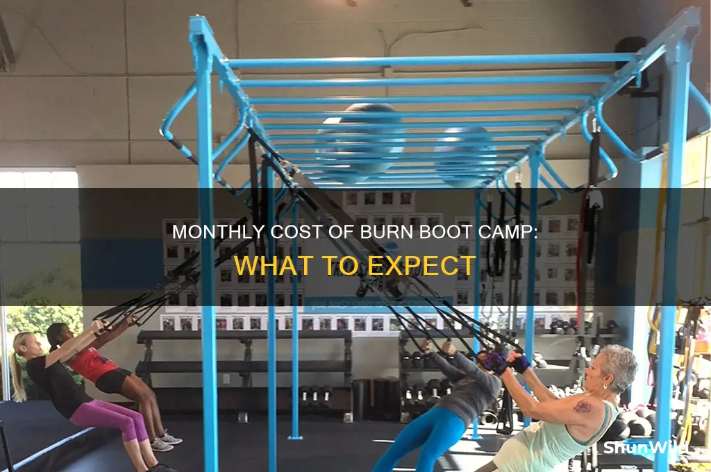 how much is burn boot camp each month