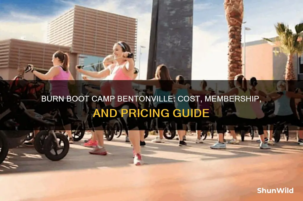 how much is burn boot camp in bentonville