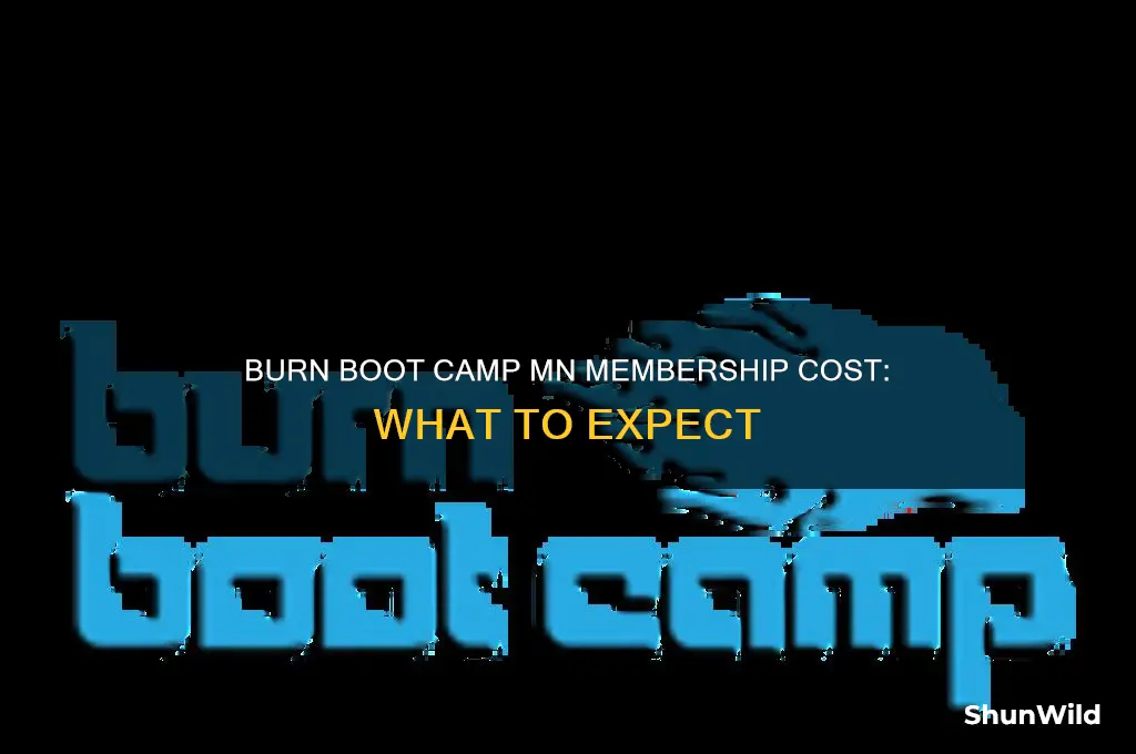 how much is burn boot camp membership mn