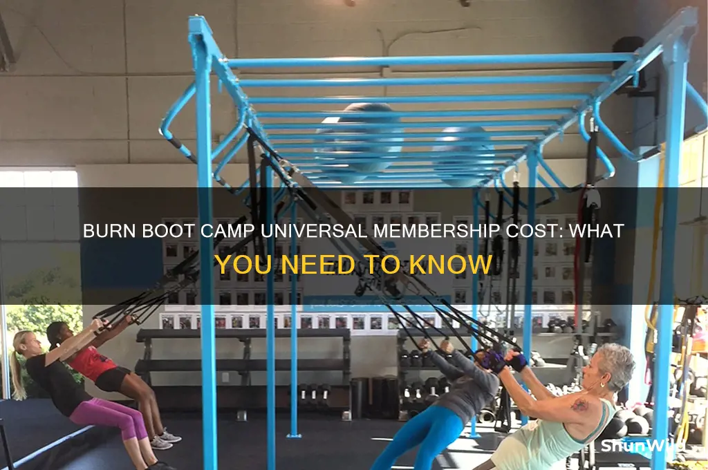 how much is burn boot camp universal membership