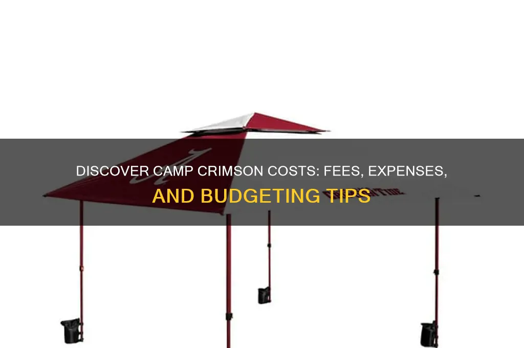 how much is camp crimson