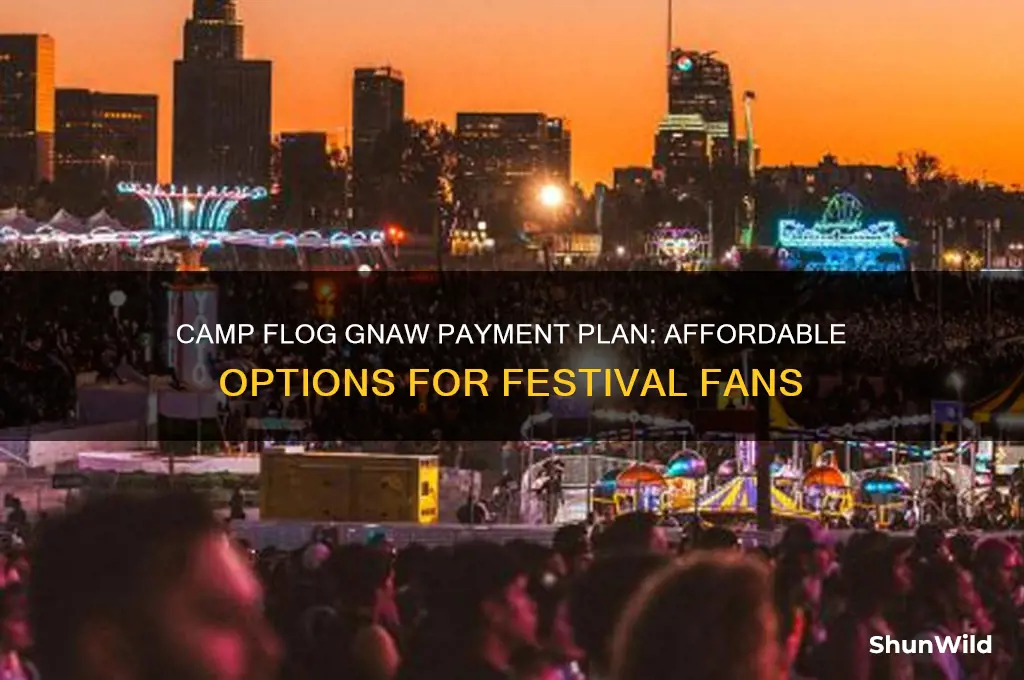 how much is camp flog gnaw payment plan