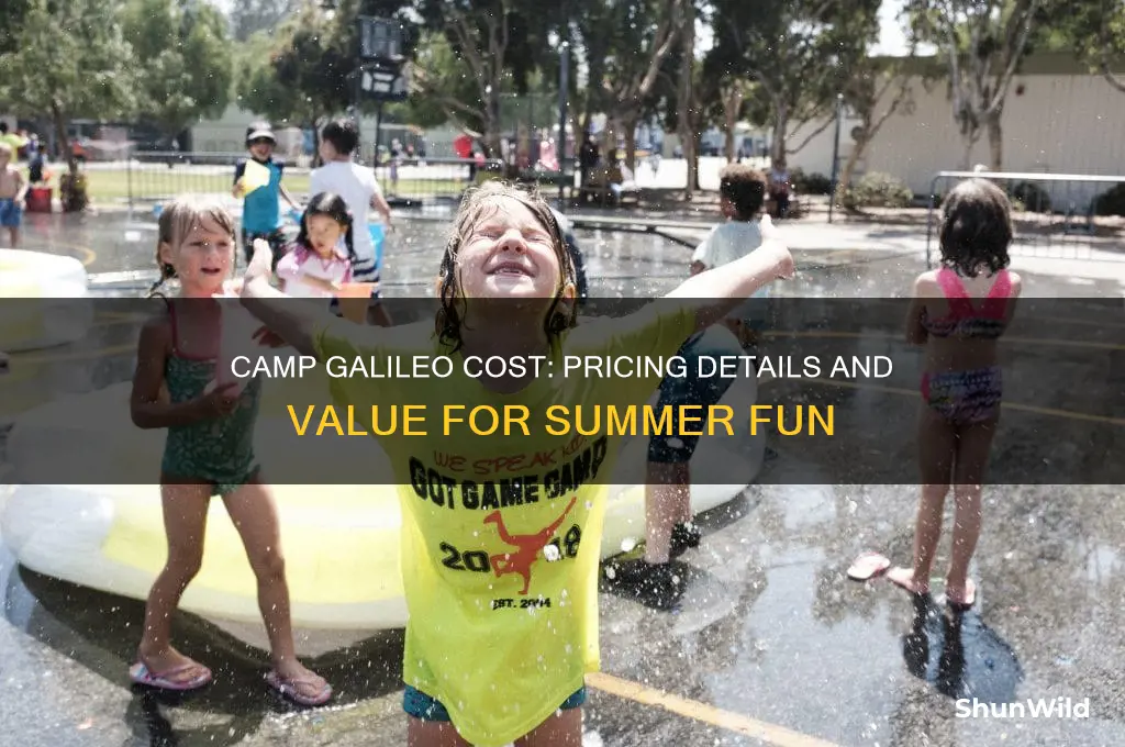 how much is camp galileo