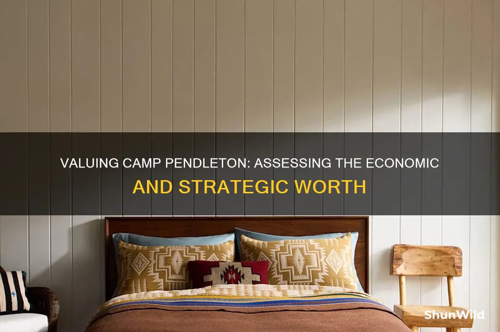 how much is camp pendleton worth