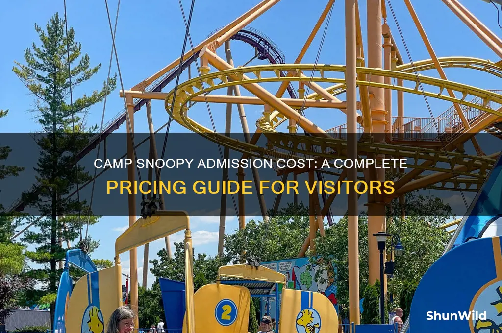 how much is camp snoopy