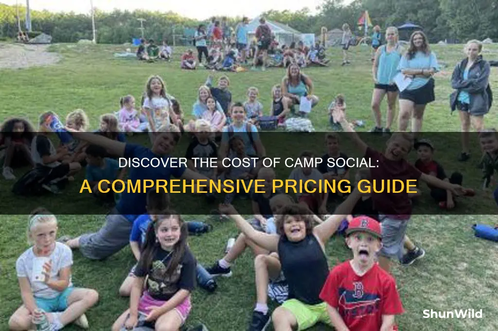 how much is camp social