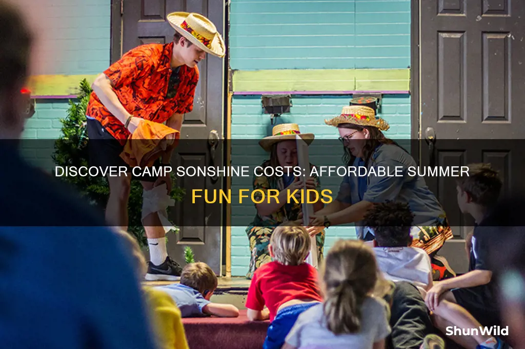 how much is camp sonshine