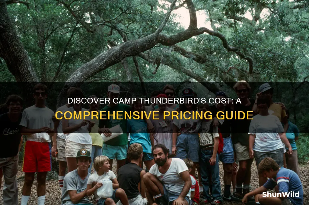 how much is camp thunderbird