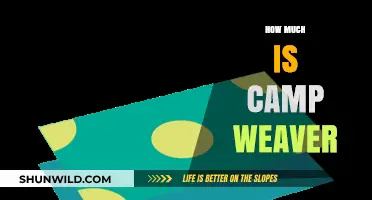 Discover Camp Weaver's Cost: A Comprehensive Pricing Guide