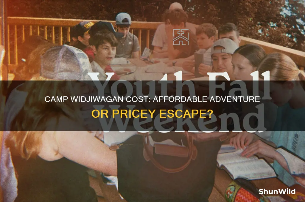 how much is camp widjiwagan