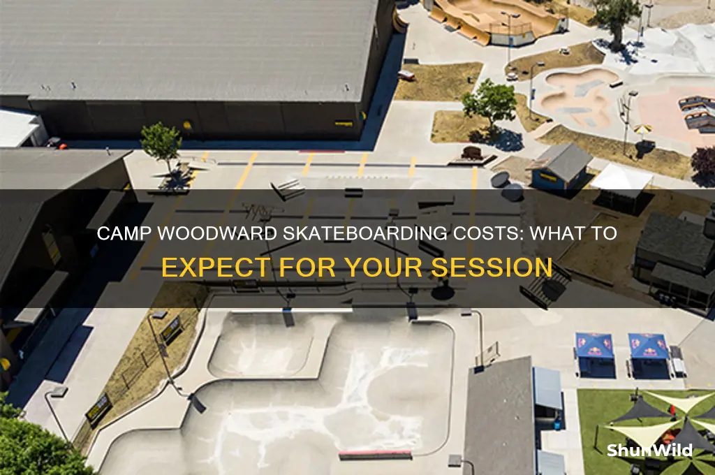 how much is camp woodward skateboarding