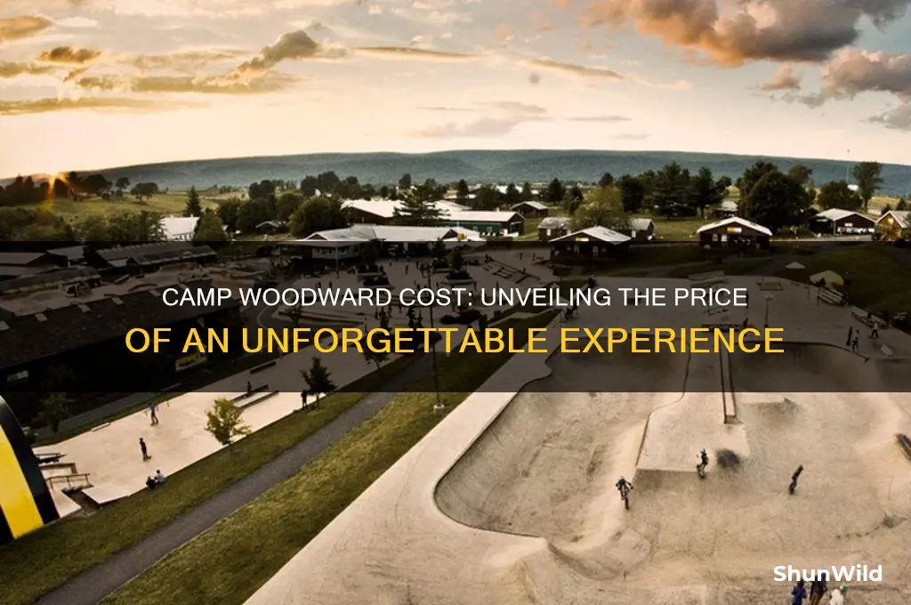 how much is camp woodward