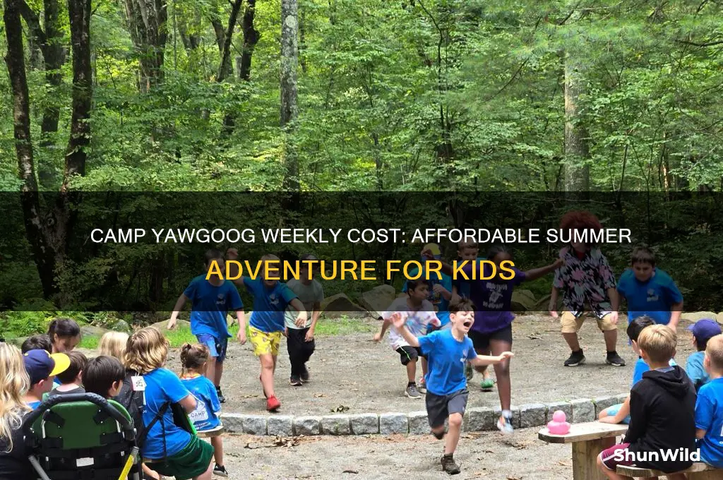 how much is camp yawgoog per week