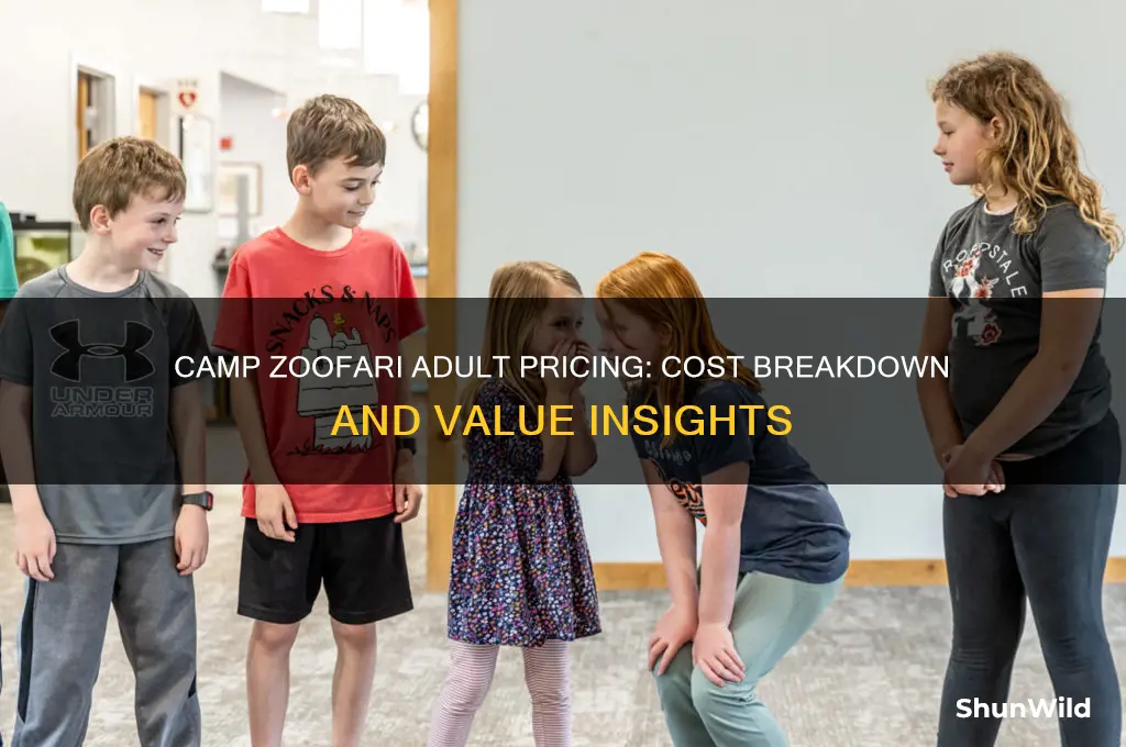 how much is camp zoofari for adults