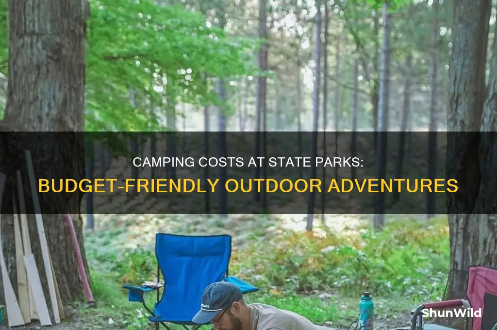 how much is camping at a state park