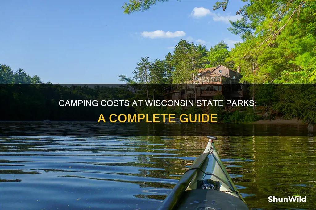 how much is camping at a wisconsin state park