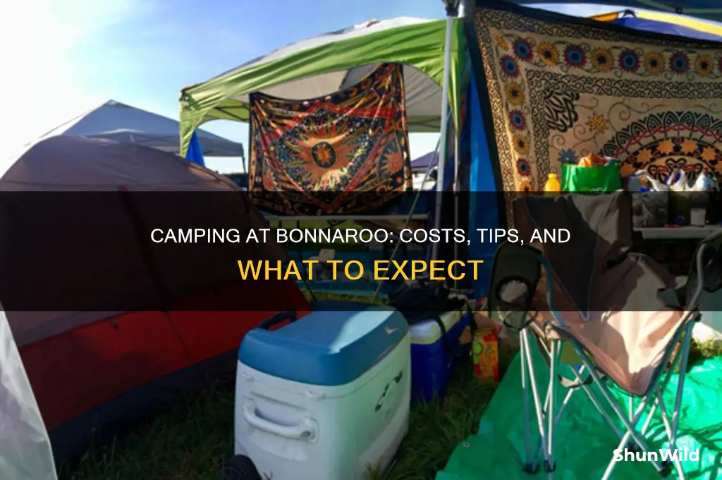 how much is camping at bonnaroo