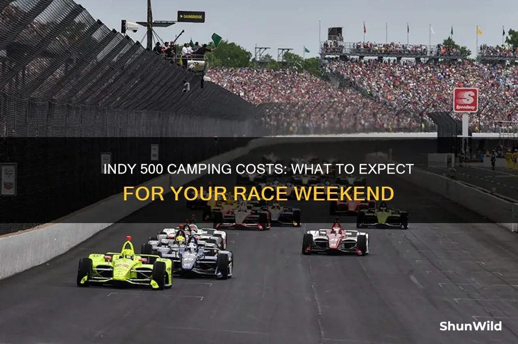 how much is camping at indy 500