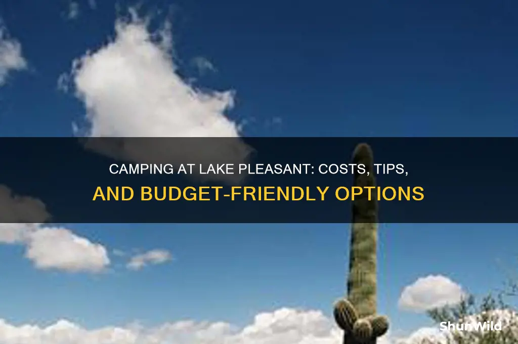 how much is camping at lake pleasant