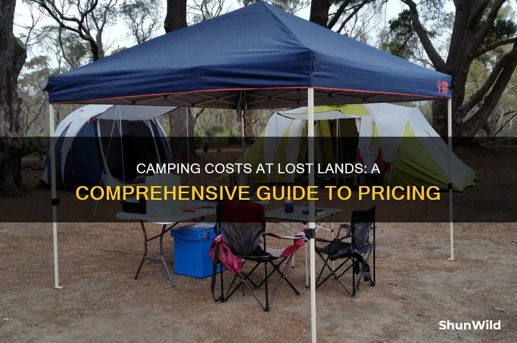 how much is camping at lost lands