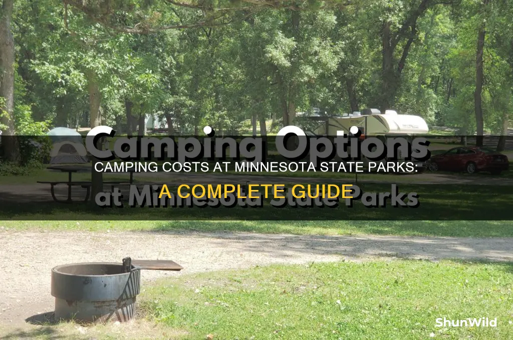 how much is camping at mn state park