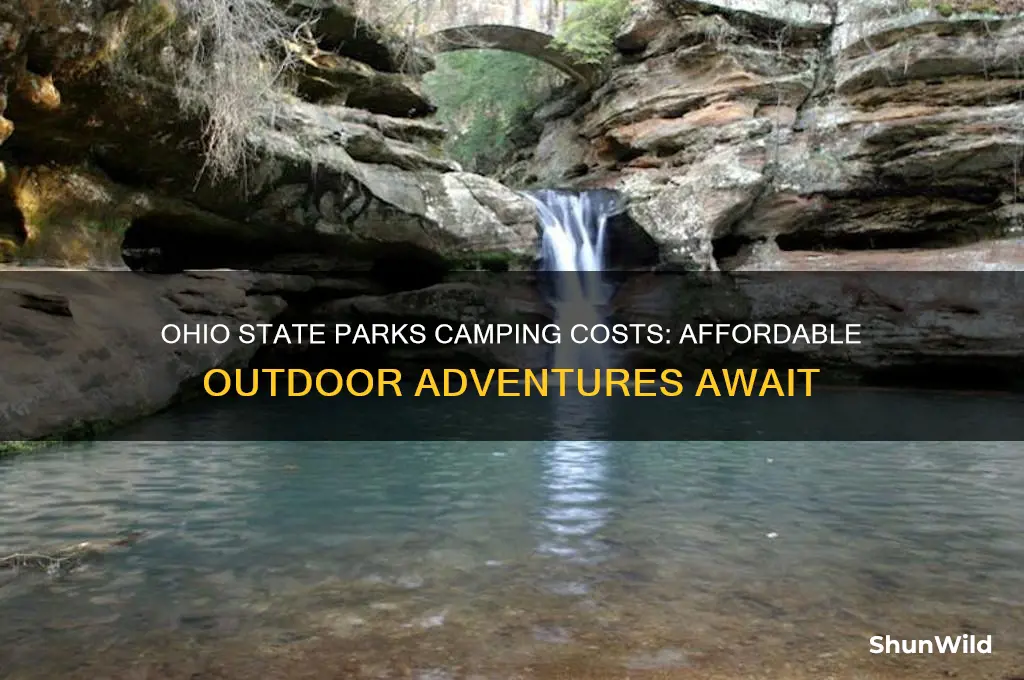 how much is camping at ohio state parks