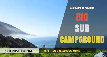 Camping Big Sur: Cost Guide for Your Next Outdoor Adventure