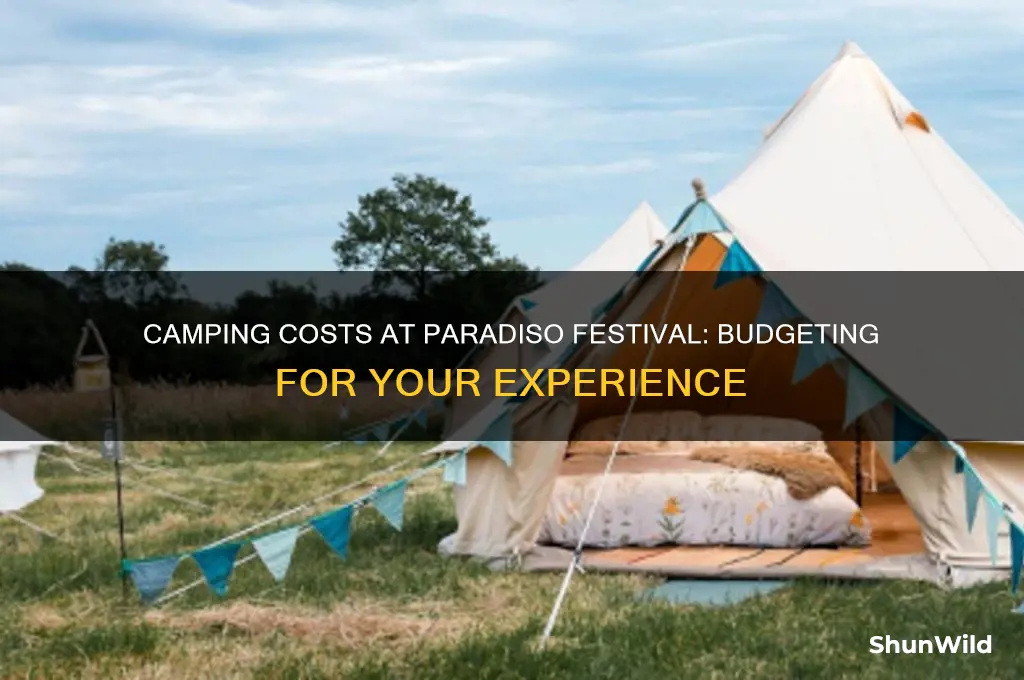 how much is camping for paradiso