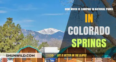 Camping Costs in Colorado Springs National Parks: A Budget Guide