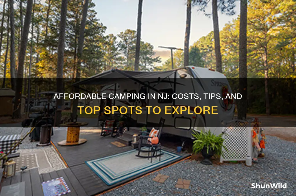 how much is camping in nj