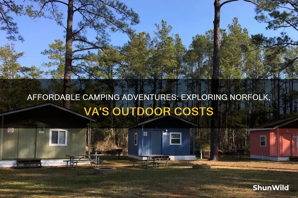 how much is camping in norfolk va