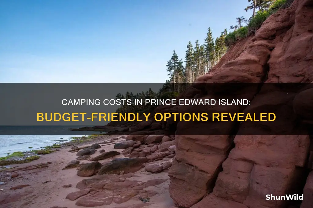 how much is camping in prince edward island
