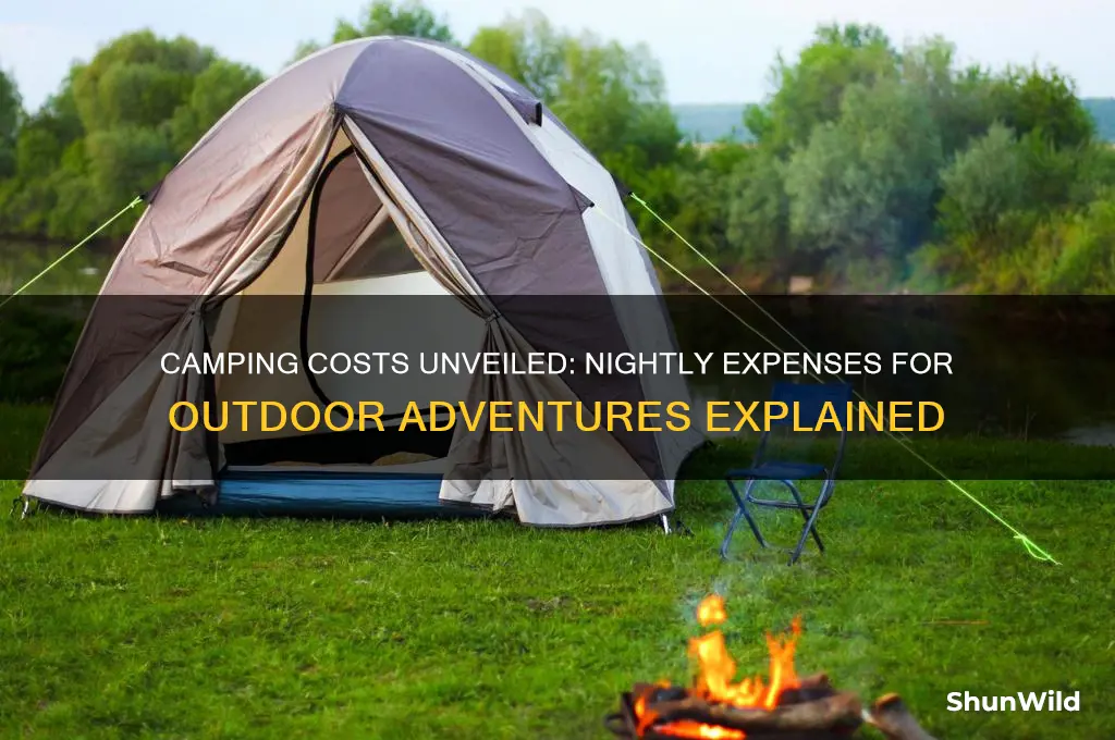 how much is camping per night